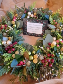 Modern Luxury Door Wreath