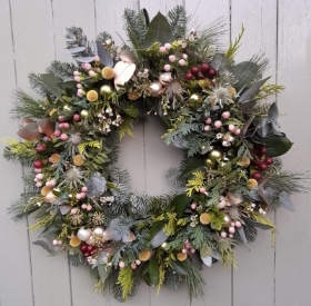 Modern Luxury Door Wreath